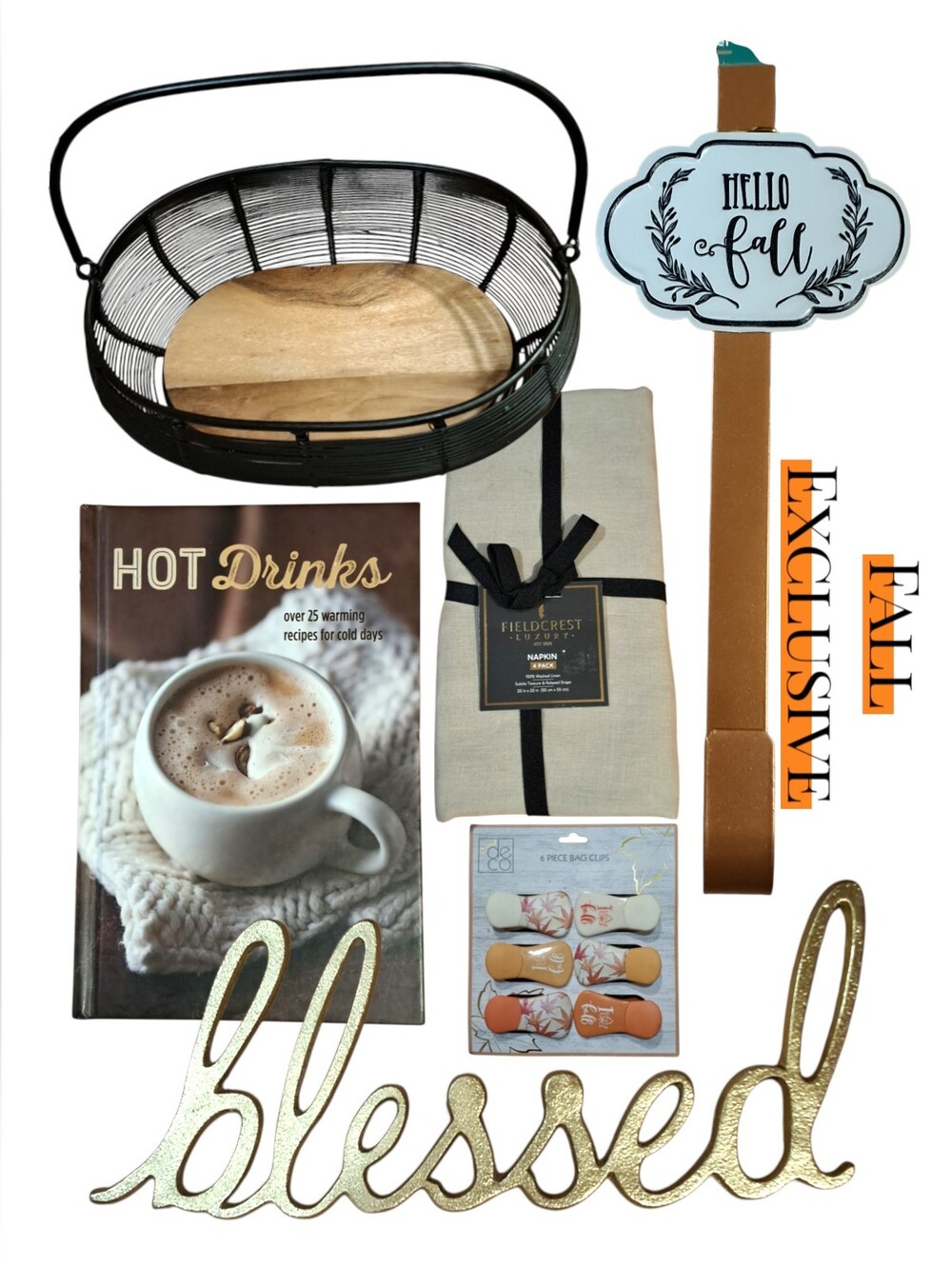 Fall Decor 6 Piece Luxury Bundle